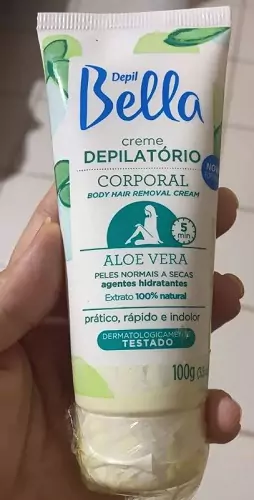 Foto de teste Depil Bella Aloe e Vera