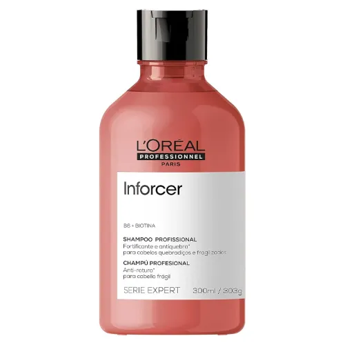 Garrafa de shampoo para crescimento capilar rosa com tampa preta